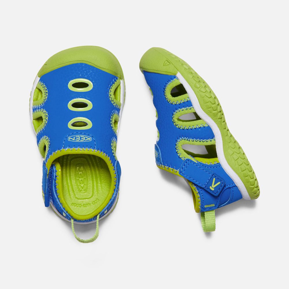 Keen Sandaal Kinderen Blauw/Groen - Stingray - 07438-PEAU